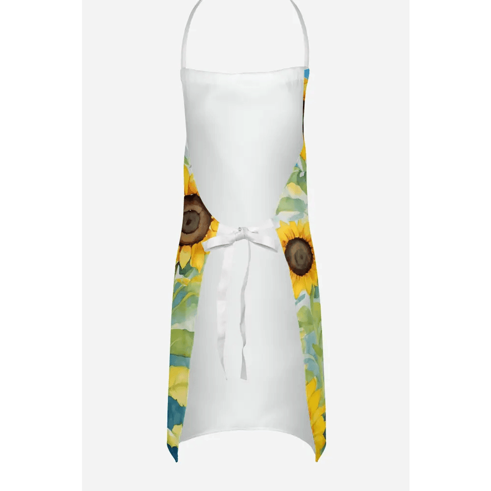 Sunshine Pup Style: Snag your Sunflower Dog Apron Now! Okay, Here's the Product Description, Following All your Guidelines: Get Ready - Estalios