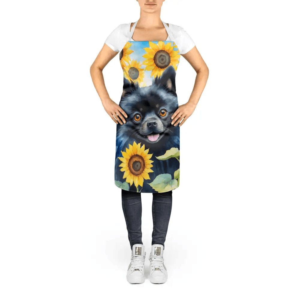 Sunshine Pup Style: Snag your Sunflower Dog Apron Now! Okay, Here's the Product Description, Following All your Guidelines: Get Ready - Estalios
