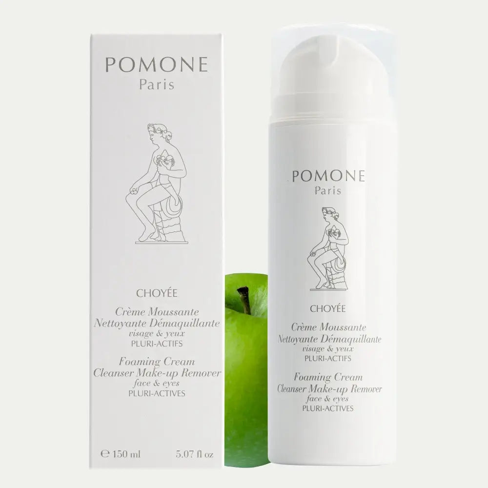 Pomone Paris Apple Pluri-Actives Foaming Cleanser for a fresh, glowing complexion