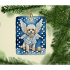 Poodle My Angel Porcelain Ornament for Unique Holiday Decor - Estalios