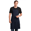 Port Authority Easy Care Extra Long Bib Apron with Stain Release A700 for Ultimate Protection - Estalios