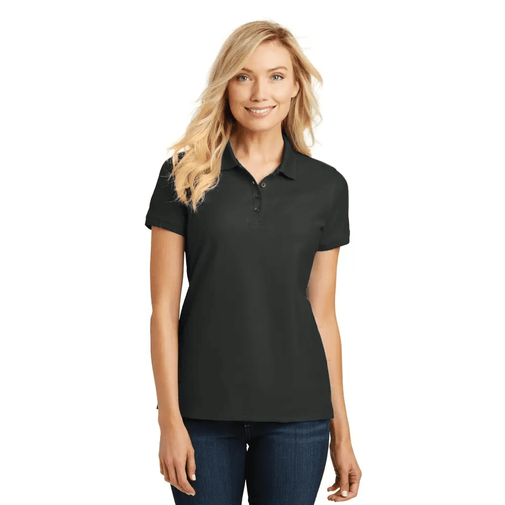 Polo Power: Port Authority Ladies Core Collection! Product Description: Elevate your Wardrobe with our Essential Ladies Polo Shirts, Designed for Ultimate Comfort and Style - Estalios