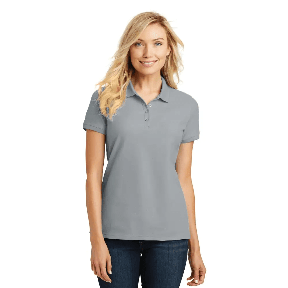 Polo Power: Port Authority Ladies Core Collection! Product Description: Elevate your Wardrobe with our Essential Ladies Polo Shirts, Designed for Ultimate Comfort and Style - Estalios