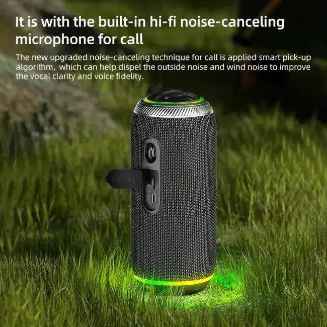 Portable 16W Bluetooth Speaker on sale now – Waterproof Design with RGB Lights