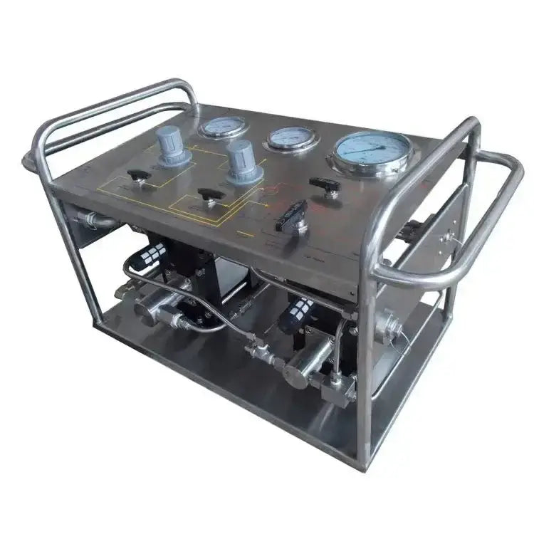 Stainless steel hydraulic control panel for Portable CO2 Extinguisher filling machine