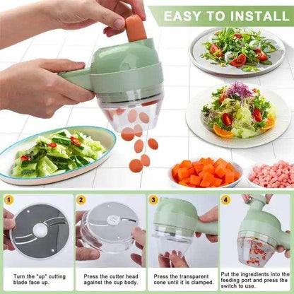 Mini Food Chopper for Quick and Effortless Meal Prep - Estalios