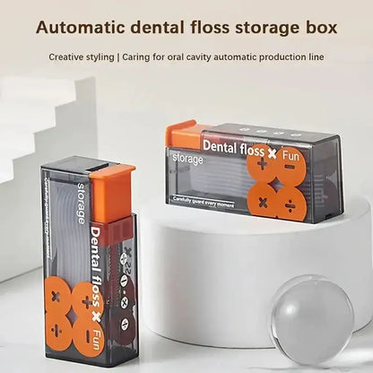 Automatic dental floss storage containers in Portable Floss Dispenser Kit Includes 10pcs