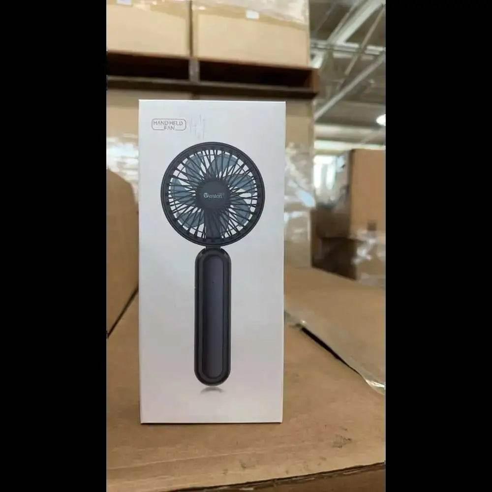 Portable Handheld Fan with RGB Lights and Rechargeable Battery - Estalios