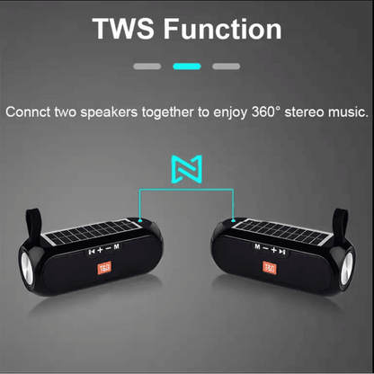 Portable Outdoor Home Theatre Speaker with 10 Hours Playback - Estalios