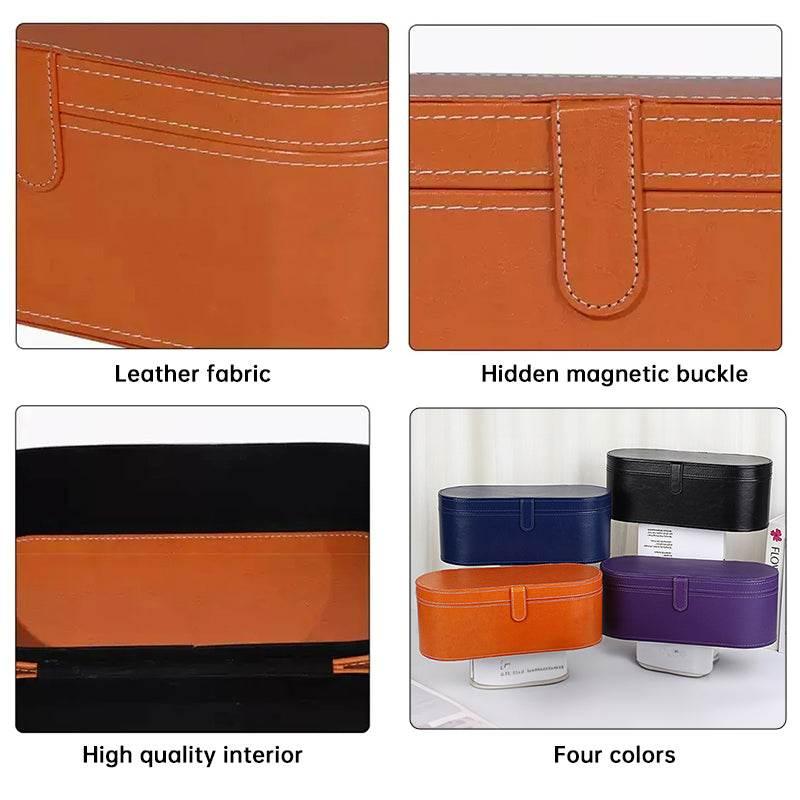 Portable PU Leather Travel Case for Dyson Supersonic Protection - Estalios