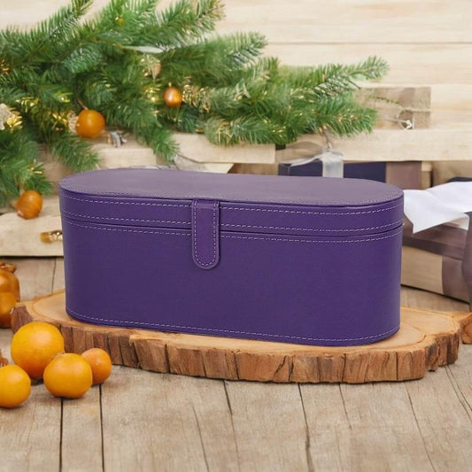 Portable PU Leather Travel Case for Dyson Supersonic Protection - Estalios