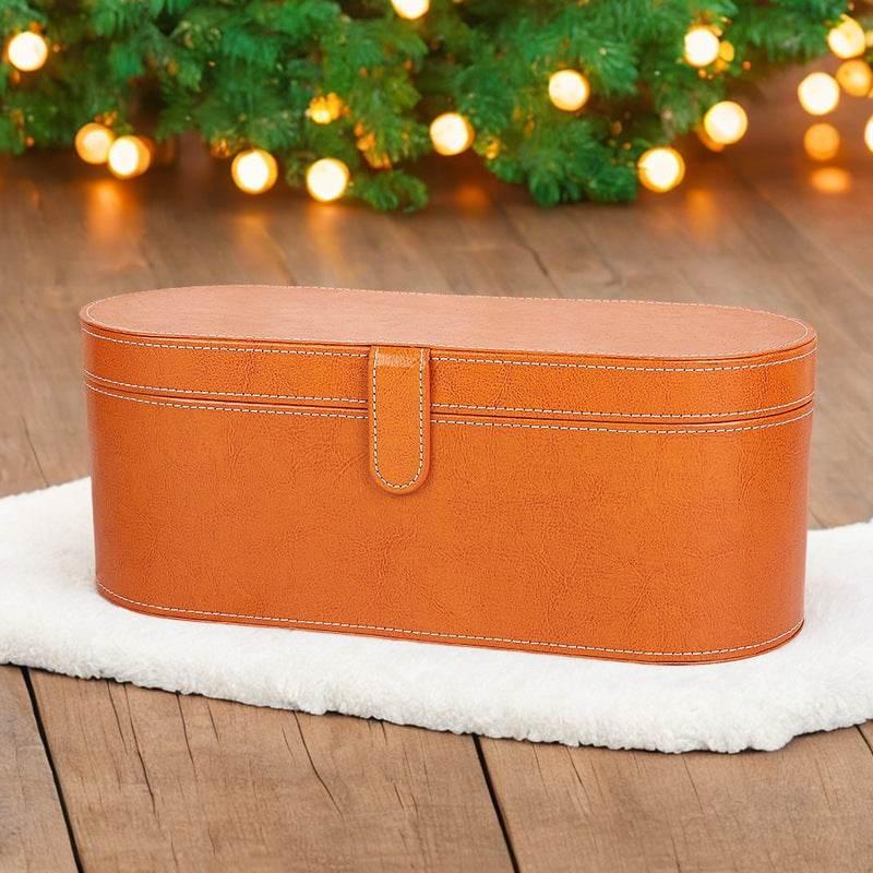 Portable PU Leather Travel Case for Dyson Supersonic Protection - Estalios
