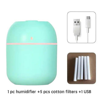 Portable USB Ultrasonic Humidifier and Oil Diffuser for Car - Stay Hydrated Anywhere - Estalios