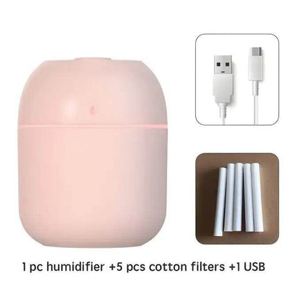 Portable USB Ultrasonic Humidifier and Oil Diffuser for Car - Stay Hydrated Anywhere - Estalios