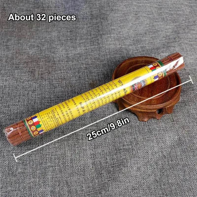 Potala Incense 32PCS Long Burning Sticks for Zen Relaxation - Estalios