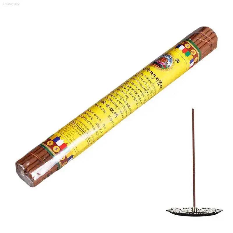 Potala Incense 32PCS Long Burning Sticks for Zen Relaxation - Estalios