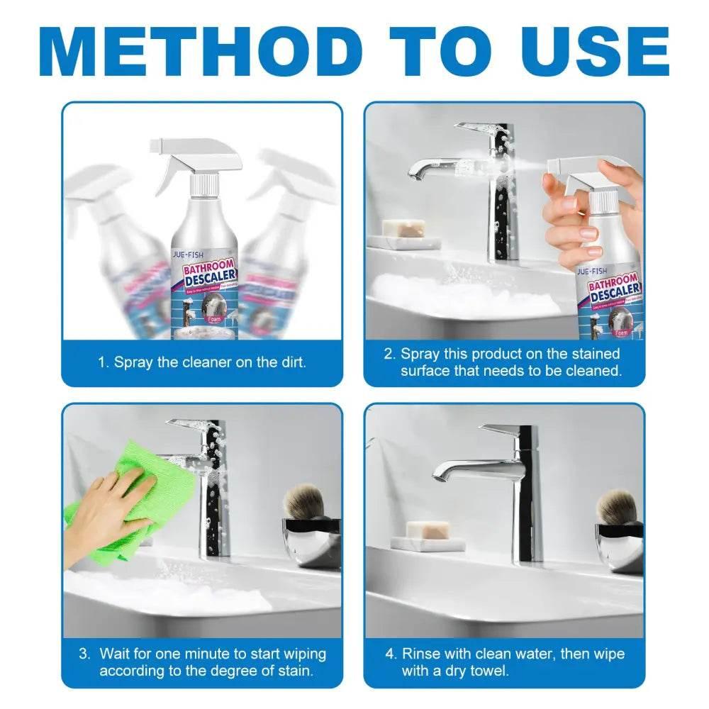 Powerful Bathroom Sink Stainless Steel Cleaner for Stains - Estalios