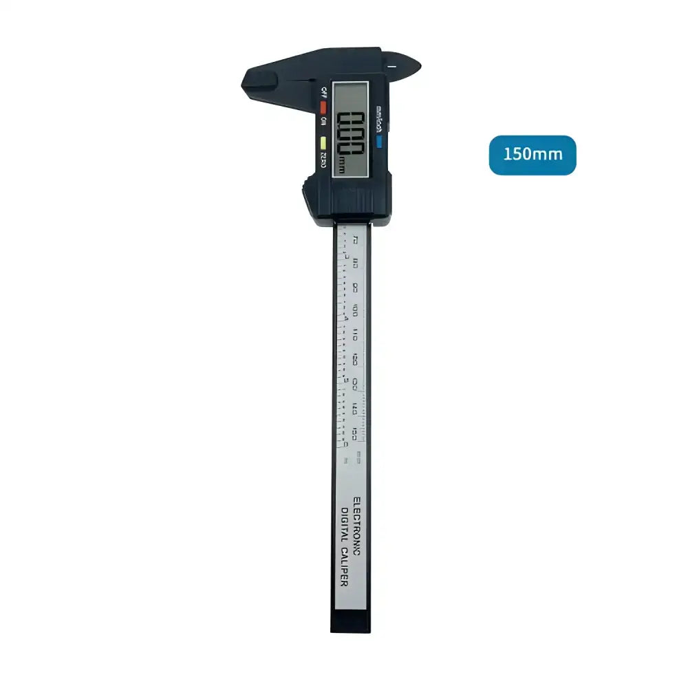 Digital caliper with measurement scale from Precision Carbon Fiber Digital Caliper