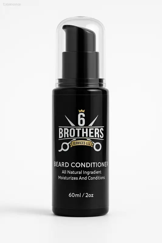 Premium Beard Conditioner with Hydrating Formula for Men Seeking Soft and Healthy Facial Hair 6 Brothers Services LLC  EstaliosShop