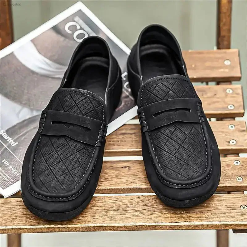Premium Leather Step - On Shoes with Breathable Design for Casual Men - EstaliosShop