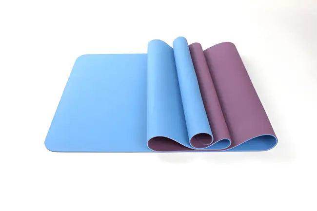 Amp Up Your Practice with the Bold Orange Gray Yoga Mat - Estalios