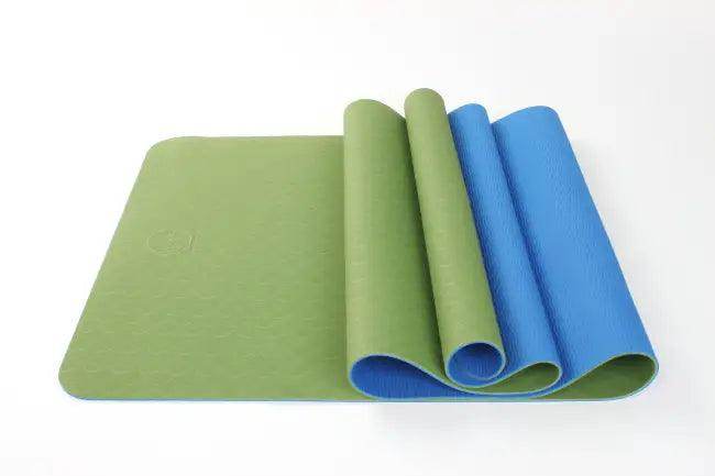 Amp Up Your Practice with the Bold Orange Gray Yoga Mat - Estalios