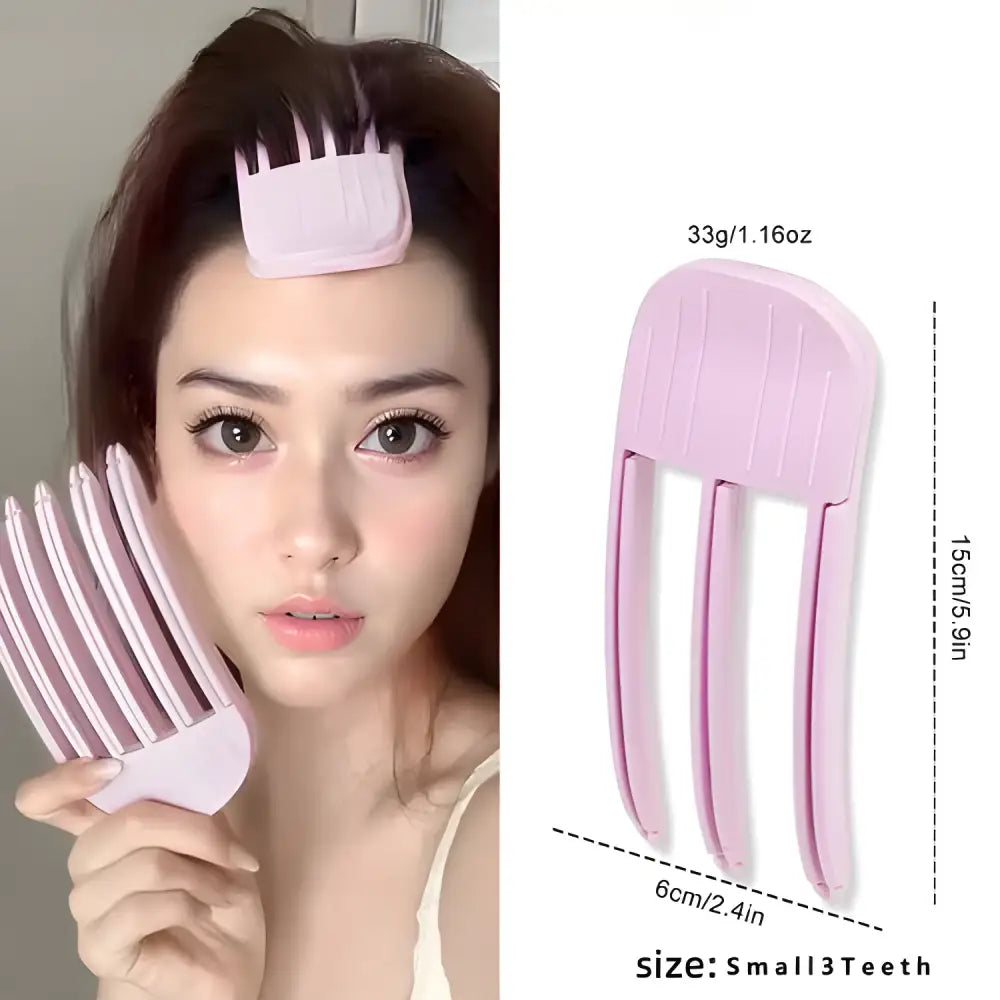 Light purple hair styling comb from Pretty Pink Hair Accessories Deals collection