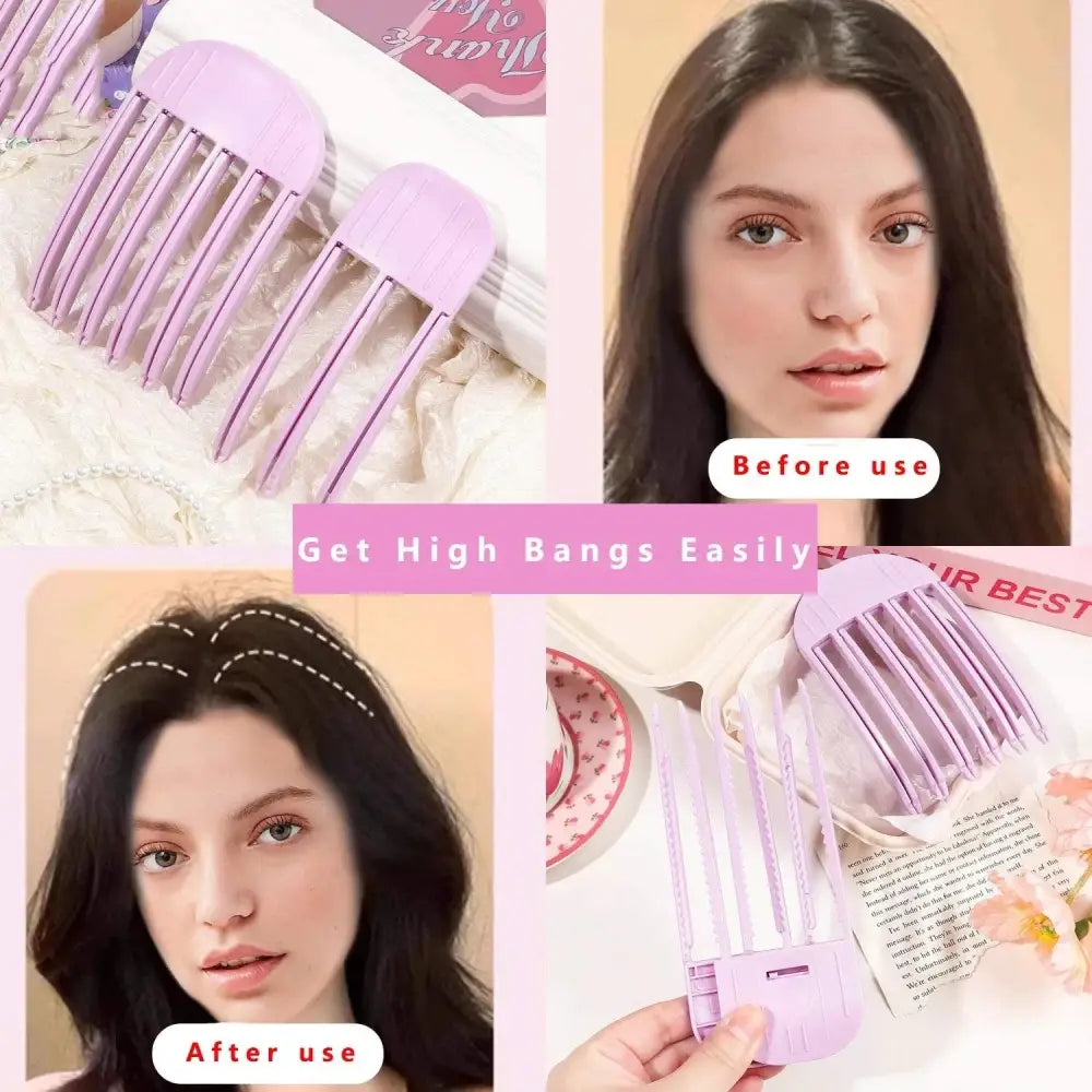 Lavender hair styling comb from Pretty Pink Hair Accessories Deals for trendy looks