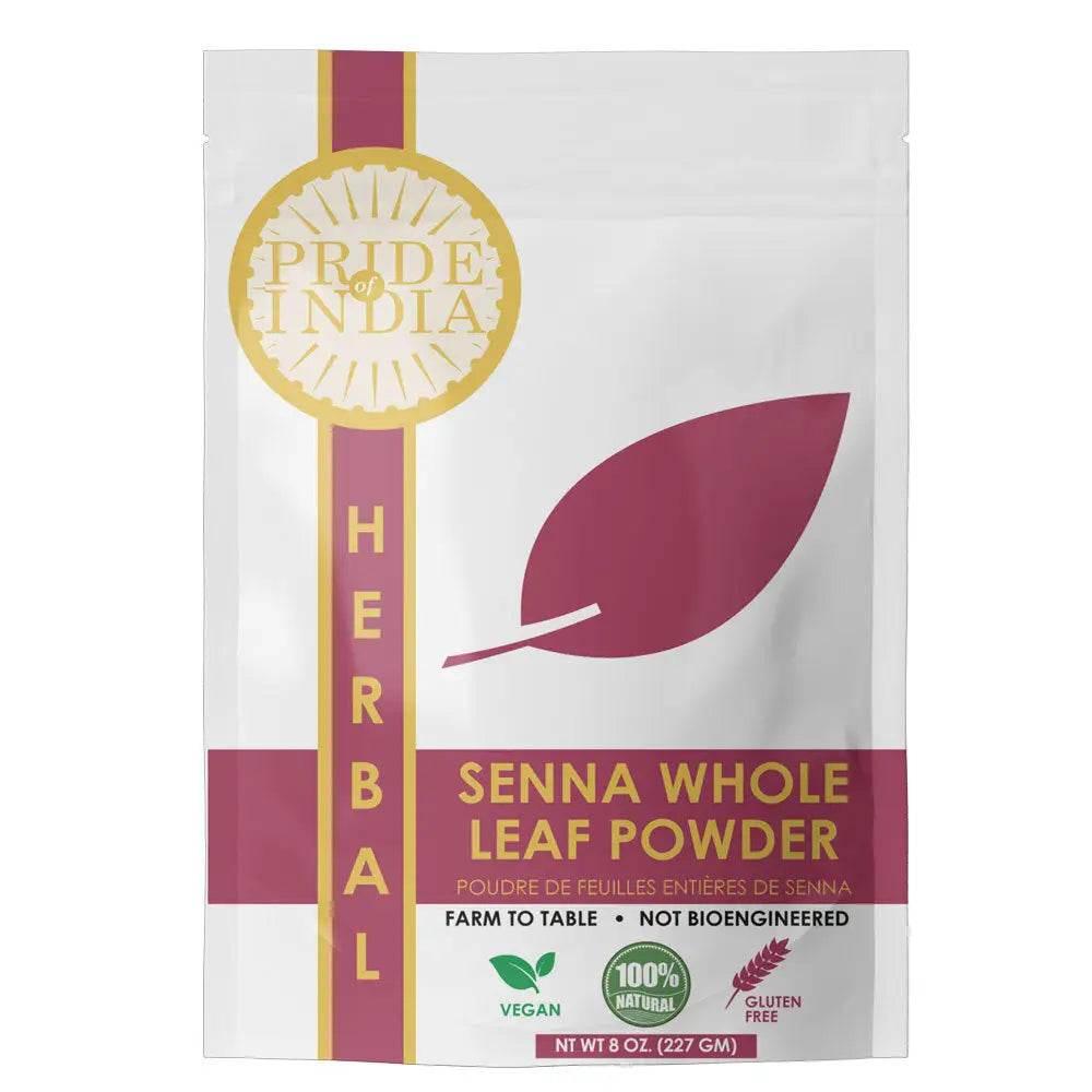 Pride of India Senna Whole Leaf Powder for Smoothies - Estalios