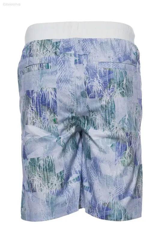 Patterned men’s shorts.