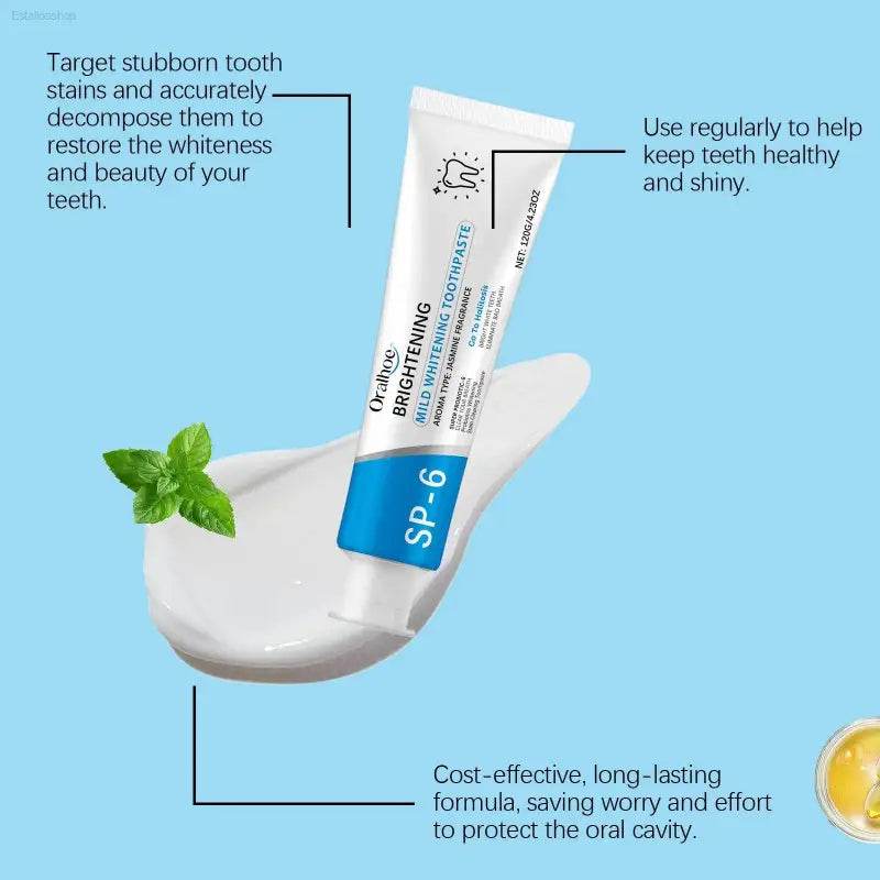 Probiotic Toothpaste 120g for Whitening and Fresh Breath - Estalios