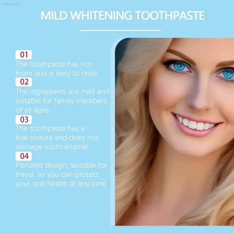 Probiotic Toothpaste 120g for Whitening and Fresh Breath - Estalios