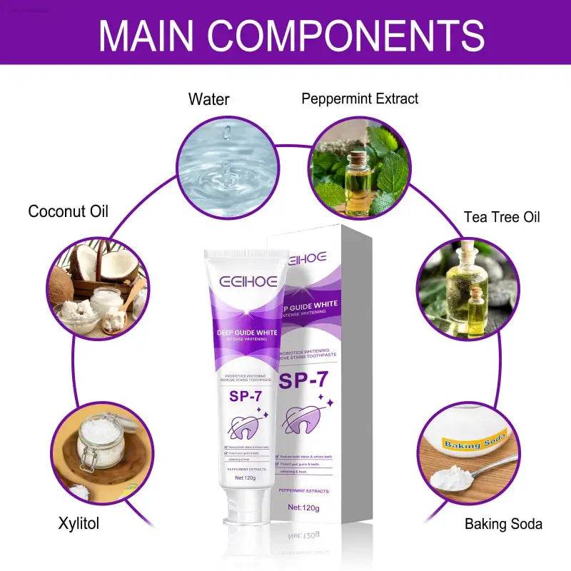 Probiotic Toothpaste for Stain Removal and Fresh Breath - Estalios