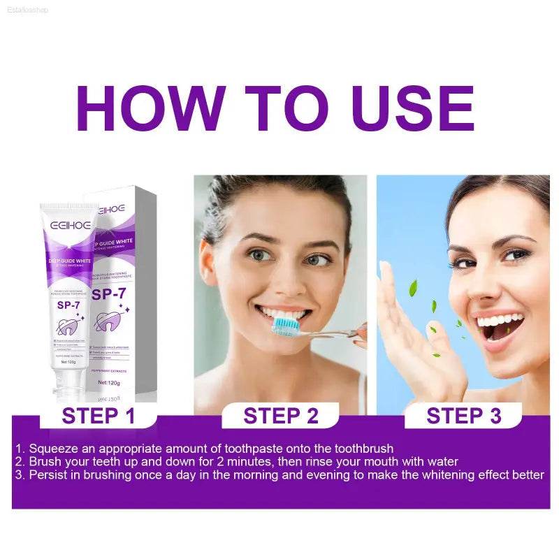 Probiotic Toothpaste for Stain Removal and Fresh Breath - Estalios
