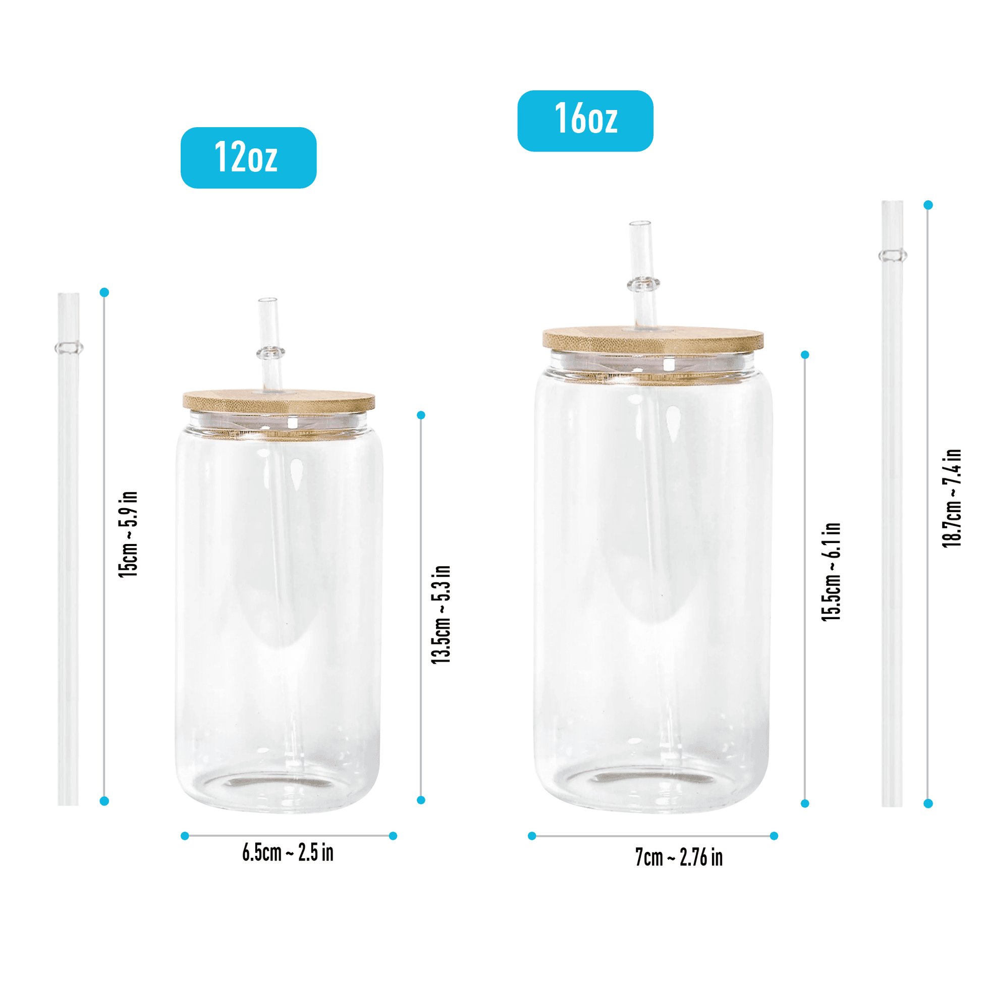 Personalized Clear Glass Cup for Mom and Daughter Gifts - Estalios
