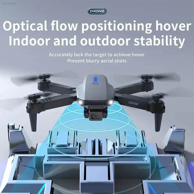 Professional Drone E88 6K Wide-Angle HD 1080P Camera WiFi FPV Height Hold Foldable RC Drone Quadrotor Helicopter Children's Toys - Estalios