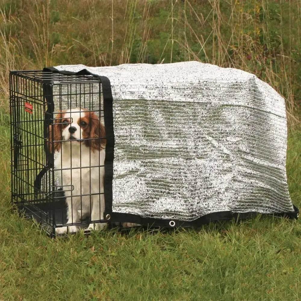 Doggy Den Delight: Proselect Solar Crate Canopy! Okay, Here's that Product Description you Wanted: Give your Furry Friend the Ultimate Comfort - Estalios