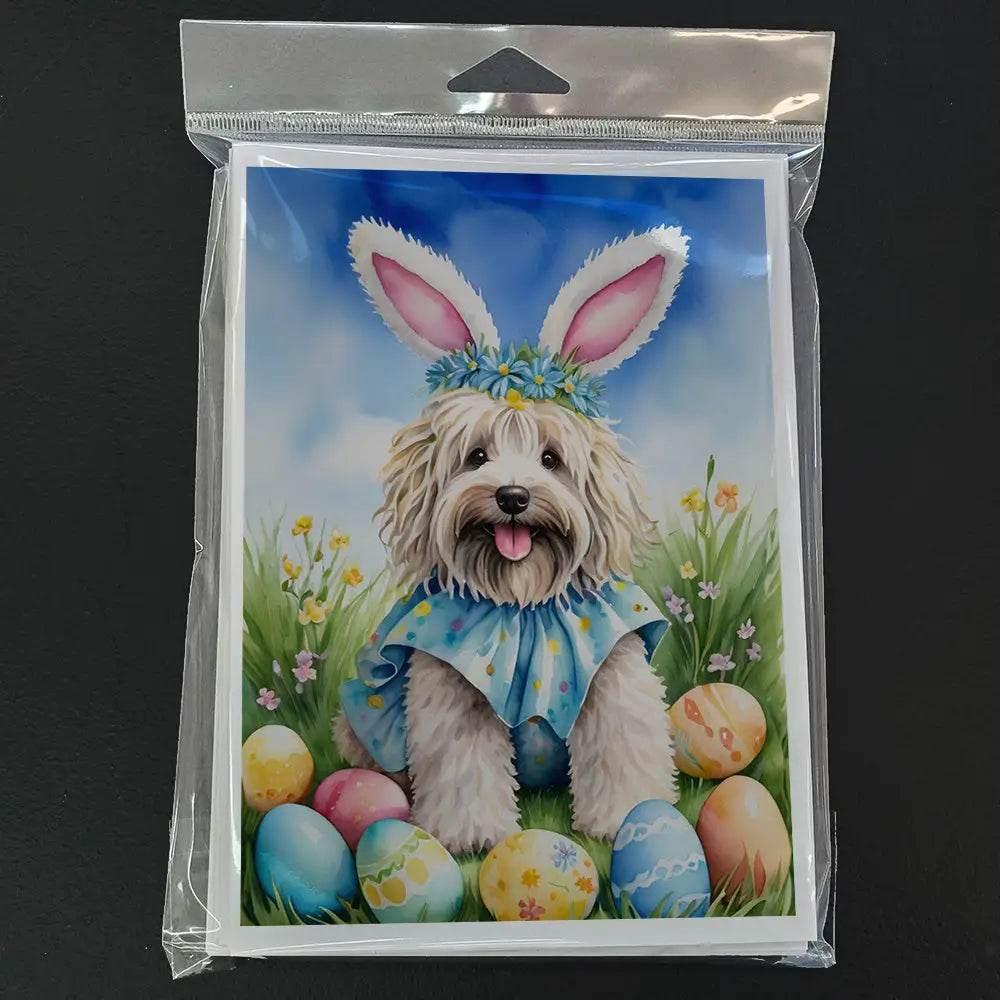 Easter Dog Greeting Cards: Watercolor Woof Wishes! Spread Easter Cheer with these Adorable Dog Greeting Cards! Each Card Features a Charming Watercolor Design Perfect for Sending - Estalios