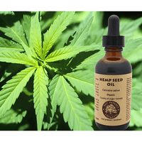 Pure Cold Pressed Hemp Seed Oil in Brown Bottle Advantage - Estalios