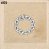 Silver chain bracelet.