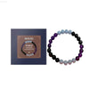 Purple Glass Detox Bracelet for Refreshing Wellness - Estalios