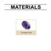 Purple Glass Detox Bracelet for Refreshing Wellness - Estalios