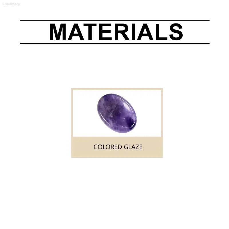 Purple Glass Detox Bracelet for Refreshing Wellness - Estalios
