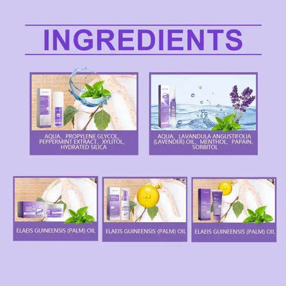 Experience the Fun Vibes with the Purple Oral Care Set - Estalios