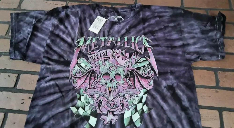 Purple Tie Dye Men's T-Shirt Perfect for Concerts and Casual Wear - Estalios