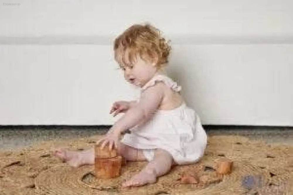 QToys Australia (USA) Natural Block Set for Creative Play - Estalios
