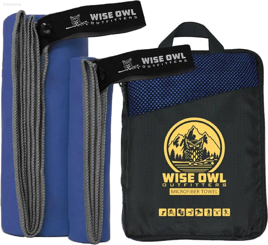 Quick-Dry Microfiber Camping Towel - Lightweight & Compact Travel Essential for Hiking, Beach, Gym, & Yoga