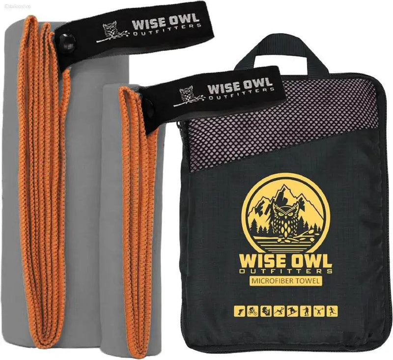 Quick-Dry Microfiber Camping Towel - Lightweight & Compact Travel Essential for Hiking, Beach, Gym, & Yoga - Estalios