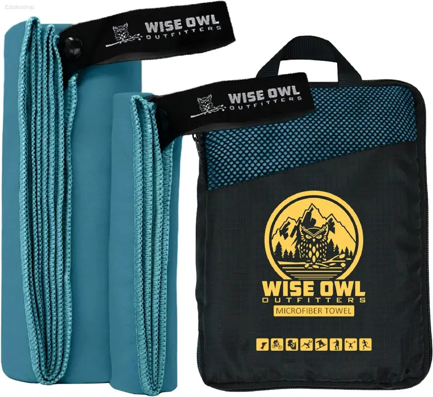 Quick-Dry Microfiber Camping Towel - Lightweight & Compact Travel Essential for Hiking, Beach, Gym, & Yoga