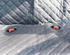 Quilted Dog Car Seat Cover with Safety Strap for Comfort - Estalios